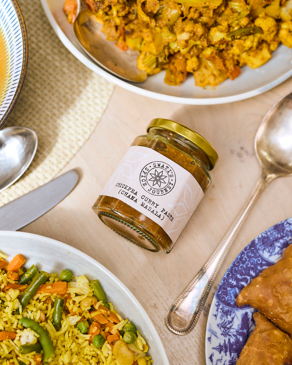 Chickpea curry paste