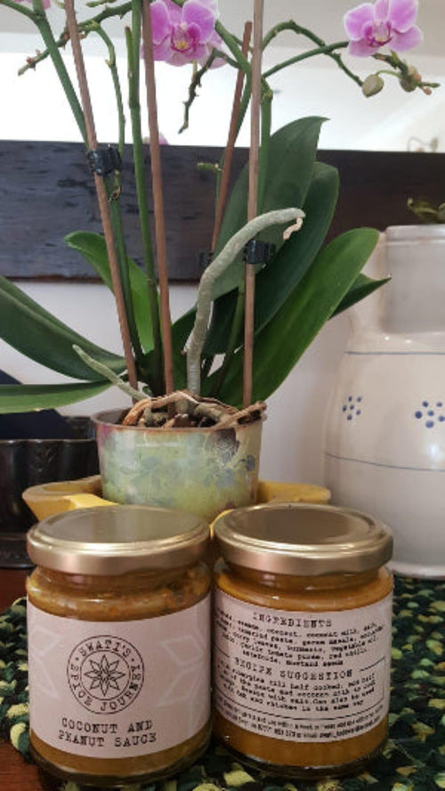 Coconut, sesame and Peanut Sauce